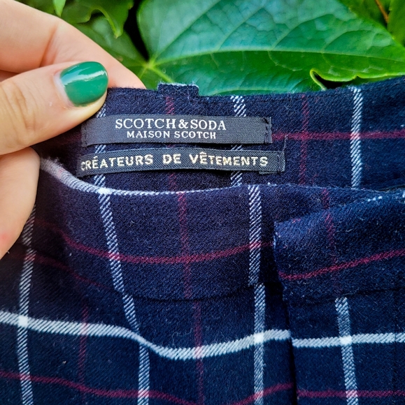 Plaid Scotch and Soda Pants - Picture 3 of 3